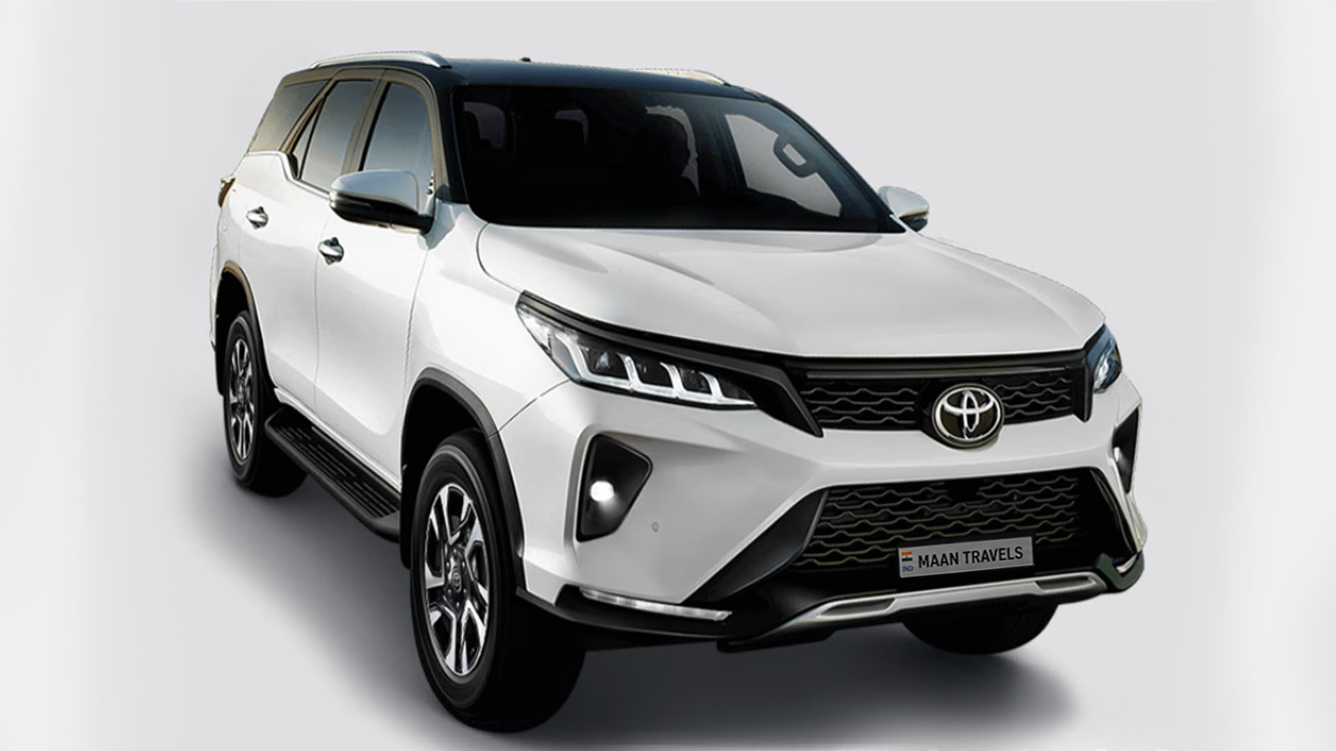 Toyota Fortuner Legender, equipped with a powerful diesel engine.